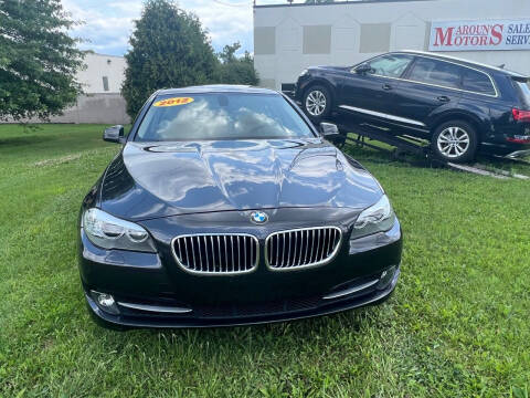 2012 BMW 5 Series for sale at Maroun's Motors, Inc in Boardman OH