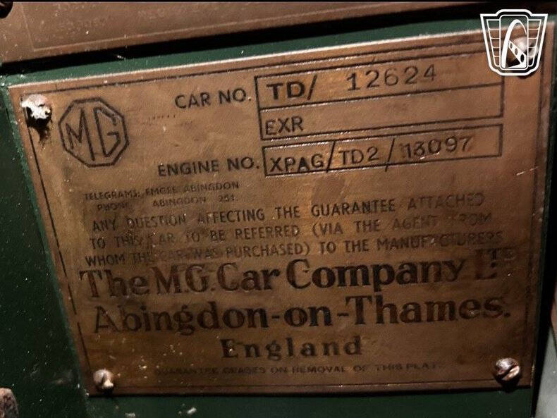 1952 MG TD
