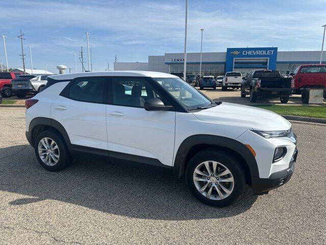 Used 2021 Chevrolet Trailblazer LS with VIN KL79MNSL6MB126547 for sale in Bloomington, IL