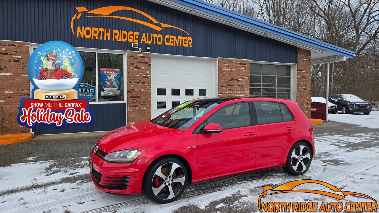 2015 Volkswagen Golf GTI for sale at North Ridge Auto Center LLC in Madison, OH