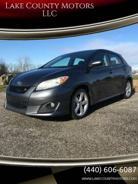 2009 Toyota Matrix for sale at Lake County Motors LLC in Mentor OH
