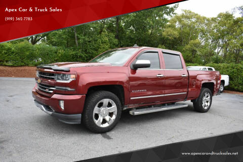 2016 Chevrolet Silverado 1500 for sale at Apex Car & Truck Sales in Apex NC