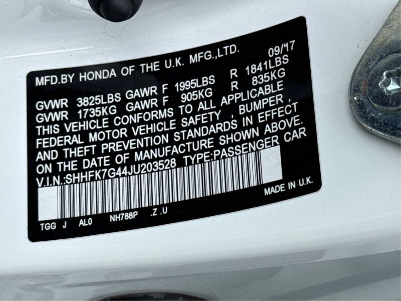 2018 Honda Civic Sport