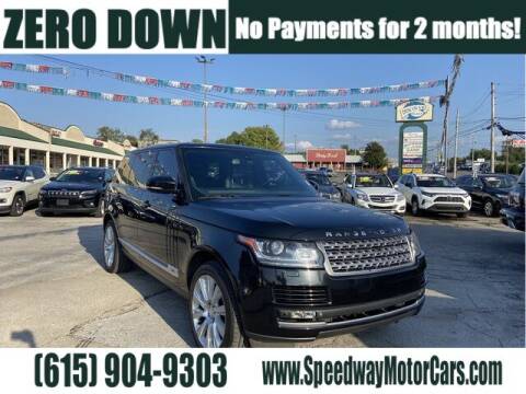 2014 Land Rover Range Rover for sale at Speedway Motors in Murfreesboro TN