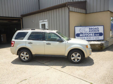 2011 Ford Escape for sale at Broad Avenue Motors LLC in Belle Vernon PA