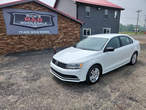 2015 Volkswagen Jetta for sale at Rick's R & R Wholesale, LLC in Lancaster OH