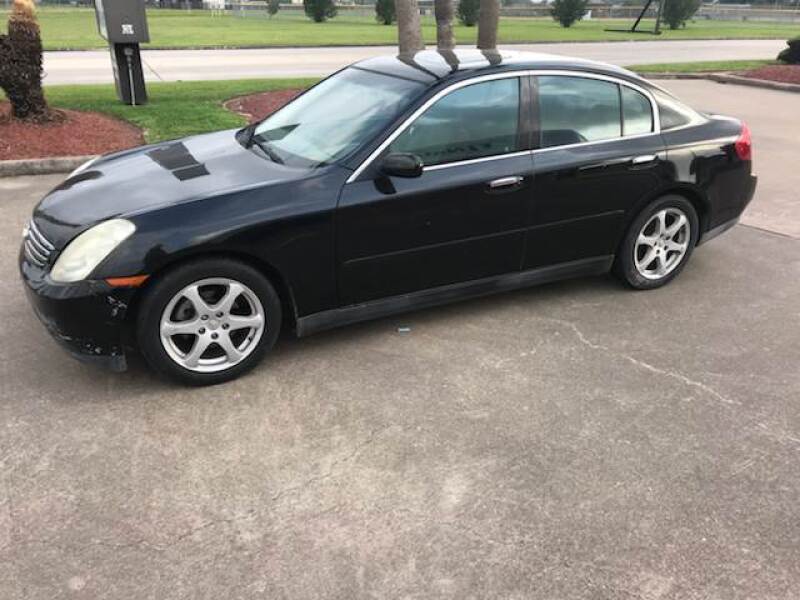 2003 Infiniti G35 for sale at M A Affordable Motors in Baytown TX