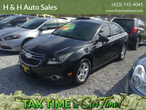 2012 Chevrolet Cruze for sale at H & H Auto Sales in Athens TN