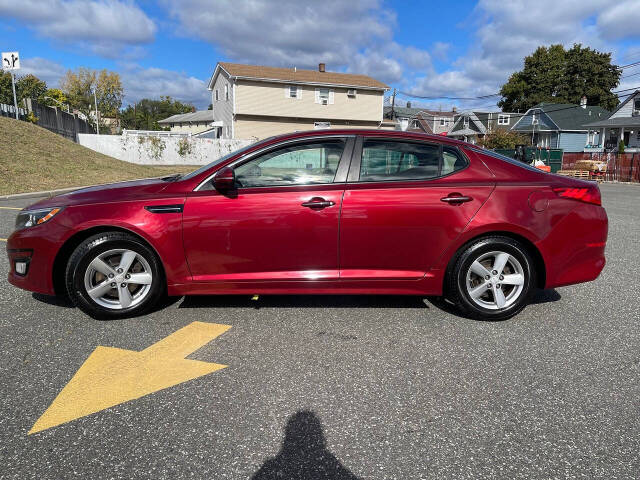 2015 Kia Optima for sale at M & P Auto Sales in Saddle Brook, NJ