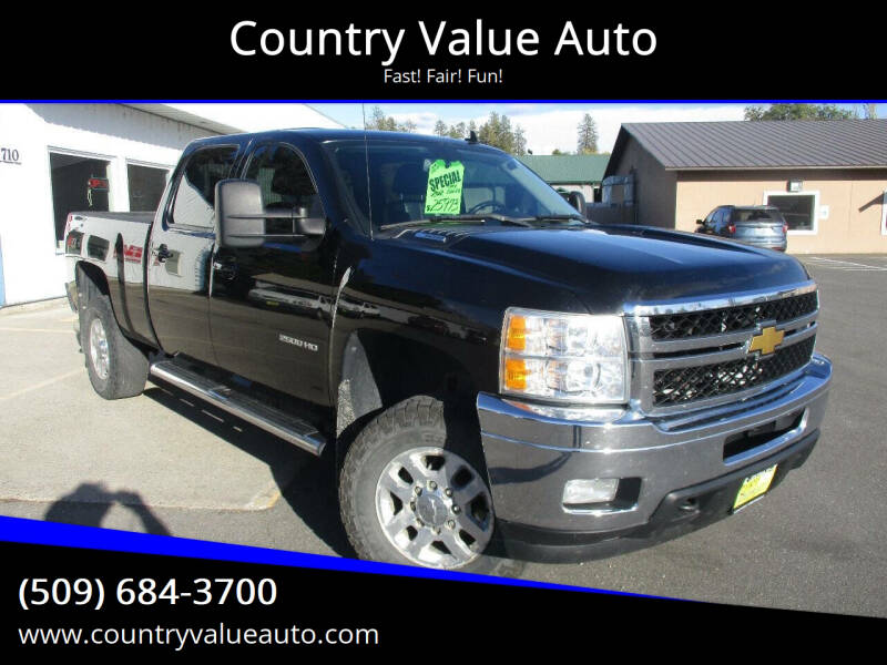 2012 Chevrolet Silverado 2500HD for sale at Country Value Auto in Colville WA