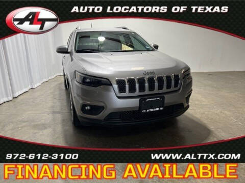 2019 Jeep Cherokee for sale at AUTO LOCATORS OF TEXAS in Plano TX