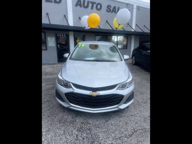 2019 Chevrolet Cruze for sale at M & J UNITED AUTO SALES in LAUDERDALE LAKES, FL