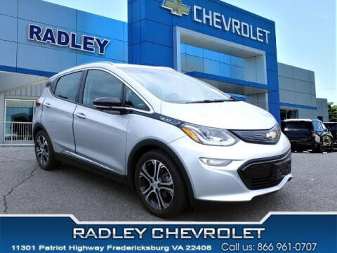 2020 Chevrolet Bolt EV for sale at Radley Cadillac in Fredericksburg VA