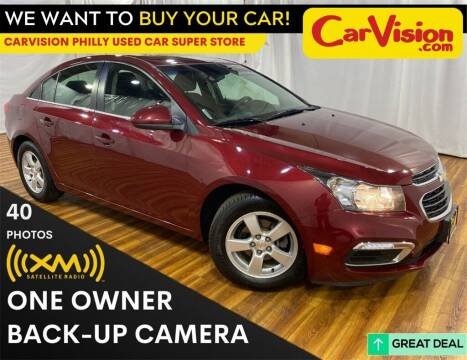 2015 Chevrolet Cruze for sale at Car Vision Mitsubishi Norristown - Car Vision Philly Used Car SuperStore in Philadelphia PA