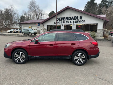 2018 Subaru Outback for sale at Dependable Auto Sales and Service in Binghamton NY