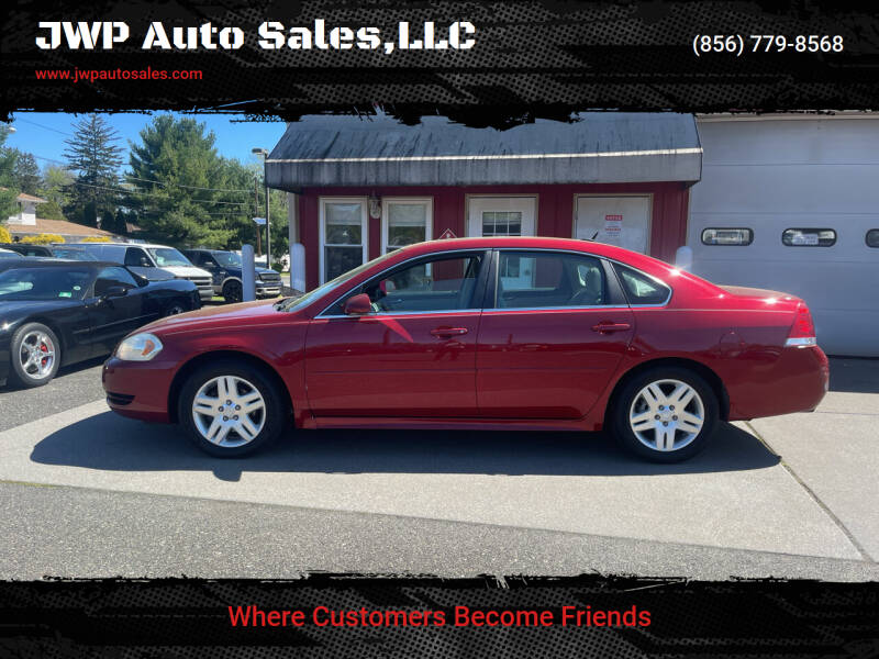 2013 Chevrolet Impala for sale at JWP Auto Sales,LLC in Maple Shade NJ