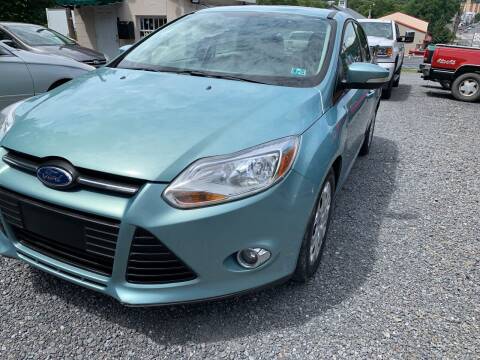 2012 Ford Focus for sale at JM Auto Sales in Shenandoah PA