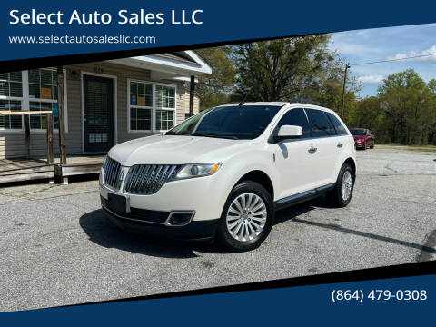2011 Lincoln MKX for sale at Select Auto Sales LLC in Greer SC