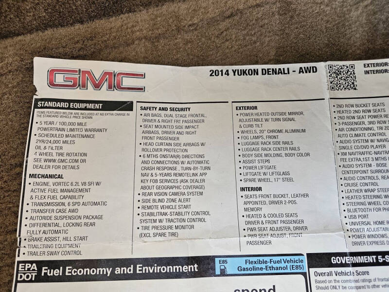 2014 GMC Yukon Denali