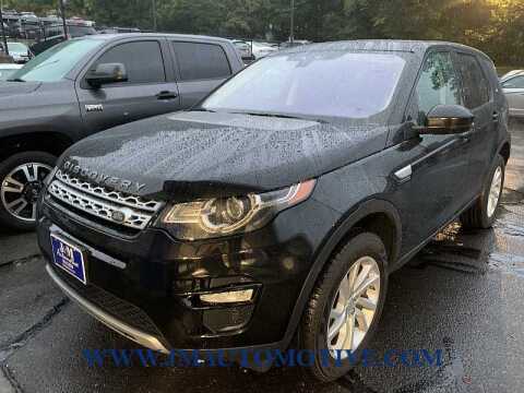 2019 Land Rover Discovery Sport for sale at J & M Automotive in Naugatuck CT