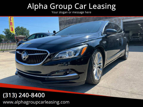 2017 Buick LaCrosse for sale at Alpha Group Car Leasing in Redford MI