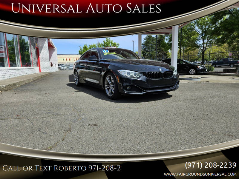 2017 BMW 4 Series for sale at Universal Auto Sales in Salem OR