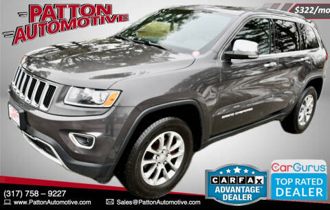 2015 Jeep Grand Cherokee for sale at Patton Automotive in Sheridan IN