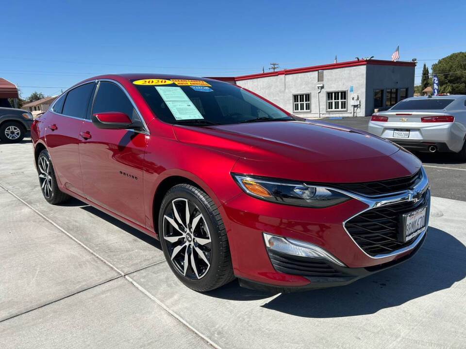 2020 Chevrolet Malibu for sale at Magic Auto Sales in Hesperia, CA