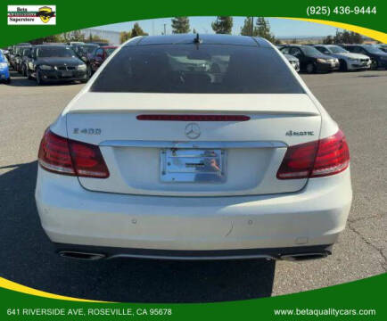 2015 Mercedes-Benz E-Class E 400 4MATIC