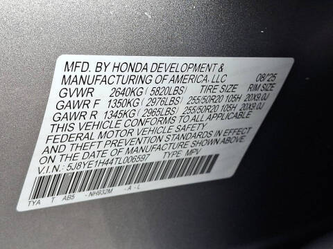 2026 Acura MDX SH-AWD w/Tech