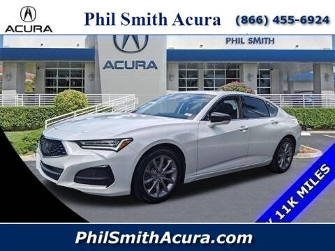 2021 Acura TLX for sale at PHIL SMITH AUTOMOTIVE GROUP - Phil Smith Acura in Pompano Beach FL