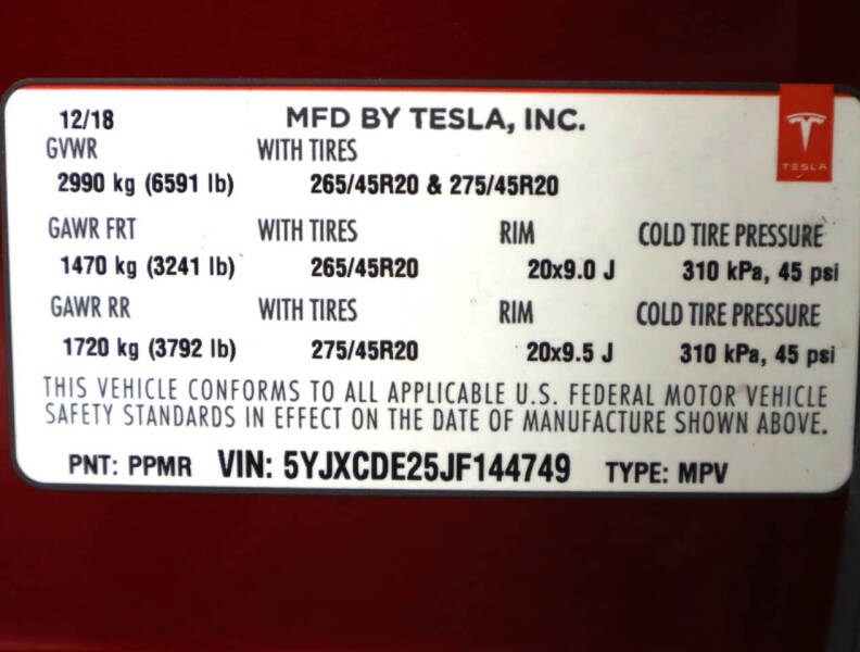 2018 Tesla Model X 75D