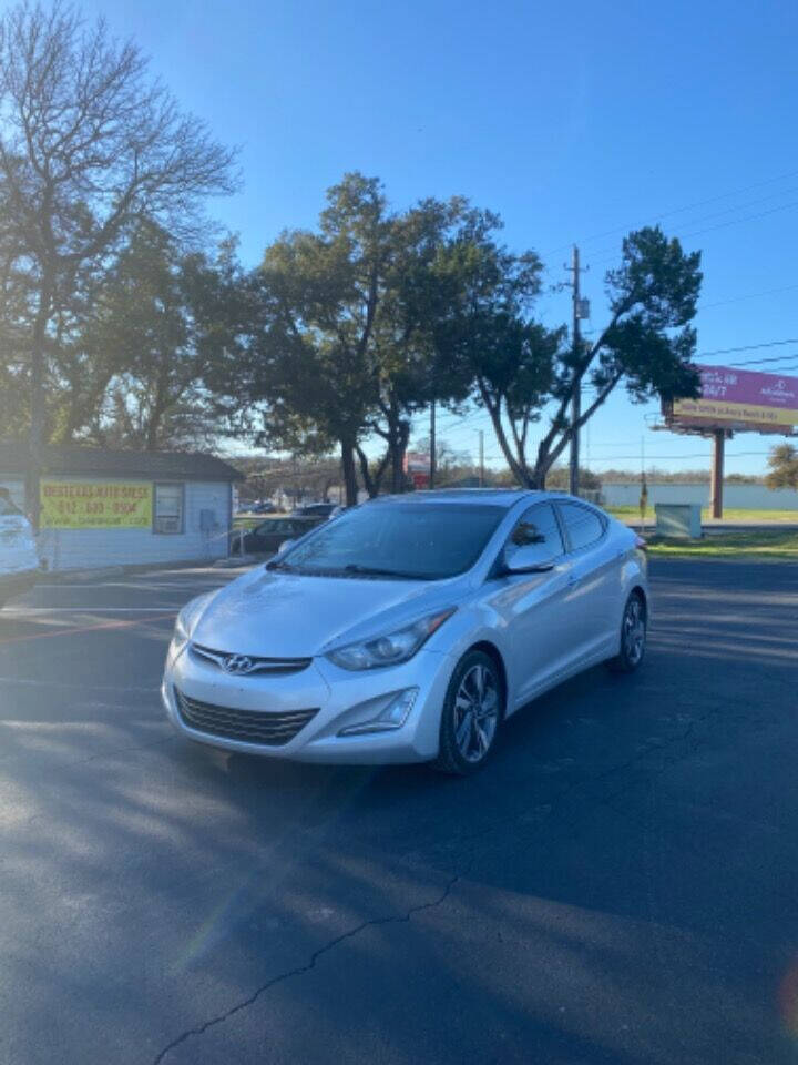 2015 Hyundai ELANTRA for sale at AUSTIN PREMIER AUTO in Austin, TX