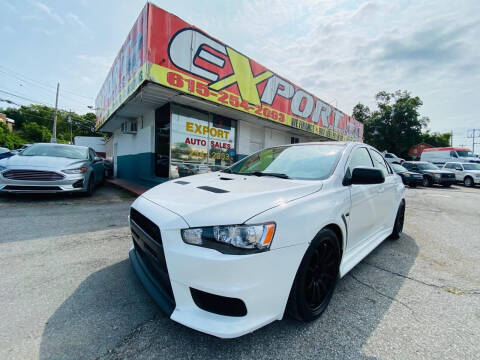 2010 Mitsubishi Lancer Evolution for sale at EXPORT AUTO SALES, INC. in Nashville TN