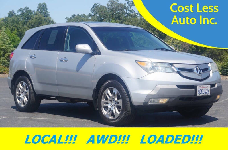 2008 Acura MDX for sale at Cost Less Auto Inc. in Rocklin CA