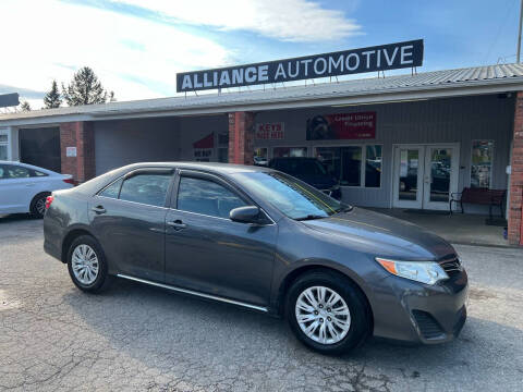 2012 Toyota Camry for sale at Alliance Automotive in Saint Albans VT