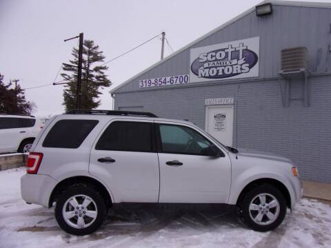 2012 Ford Escape for sale at SCOTT FAMILY MOTORS in Springville IA