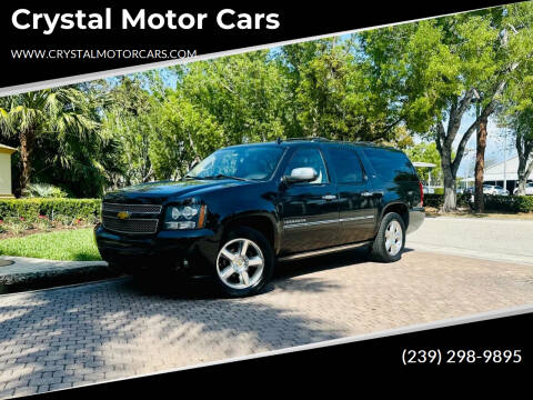 2012 Chevrolet Suburban for sale at Crystal Motor Cars in Fort Myers FL