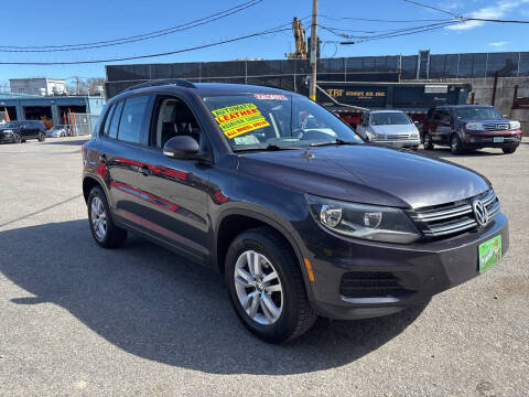 2016 Volkswagen Tiguan for sale at Adams Street Motor Company LLC in Boston MA