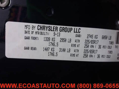 2014 Dodge Grand Caravan SXT