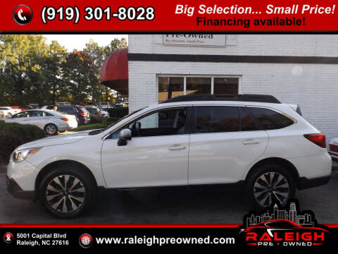 2016 Subaru Outback for sale at Raleigh Pre-Owned in Raleigh NC