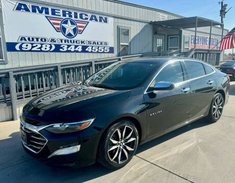 2020 Chevrolet Malibu for sale at AMERICAN AUTO & TRUCK SALES LLC in Yuma AZ