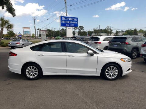 2017 Ford Fusion for sale at BlueWater MotorSports in Wilmington NC