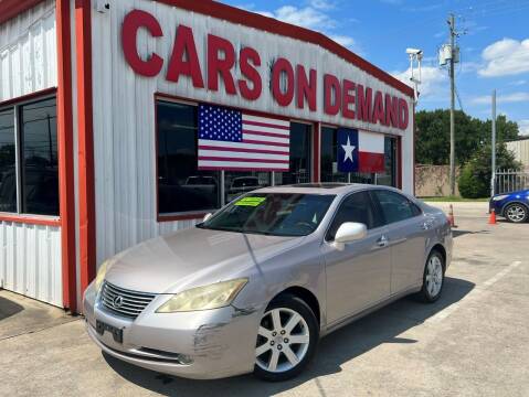 2007 Lexus ES 350 for sale at Cars On Demand 3 in Pasadena TX
