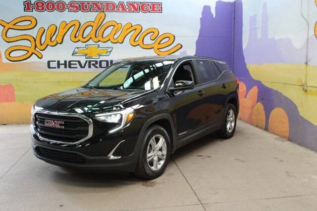 Used 2021 GMC Terrain SLE with VIN 3GKALMEV1ML399764 for sale in Grand Ledge, MI