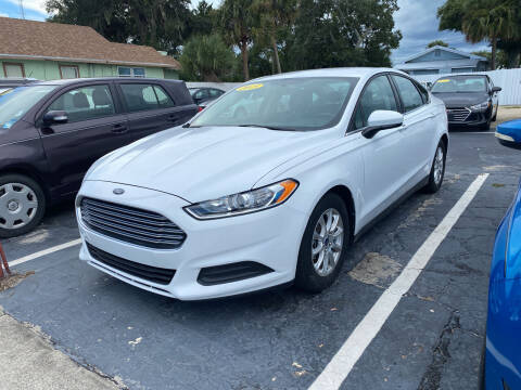2015 Ford Fusion for sale at Riviera Auto Sales South in Daytona Beach FL
