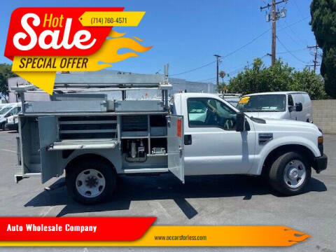 2008 Ford F-350 Super Duty for sale at Auto Wholesale Company in Santa Ana CA