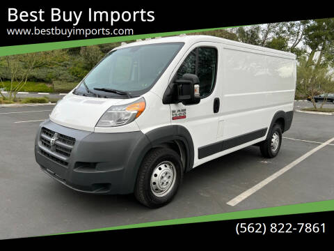 2017 RAM ProMaster Cargo for sale at Best Buy Imports in Fullerton CA