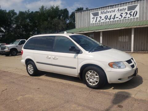2002 Dodge Caravan for sale at Midwest Auto of Siouxland, INC in Lawton IA