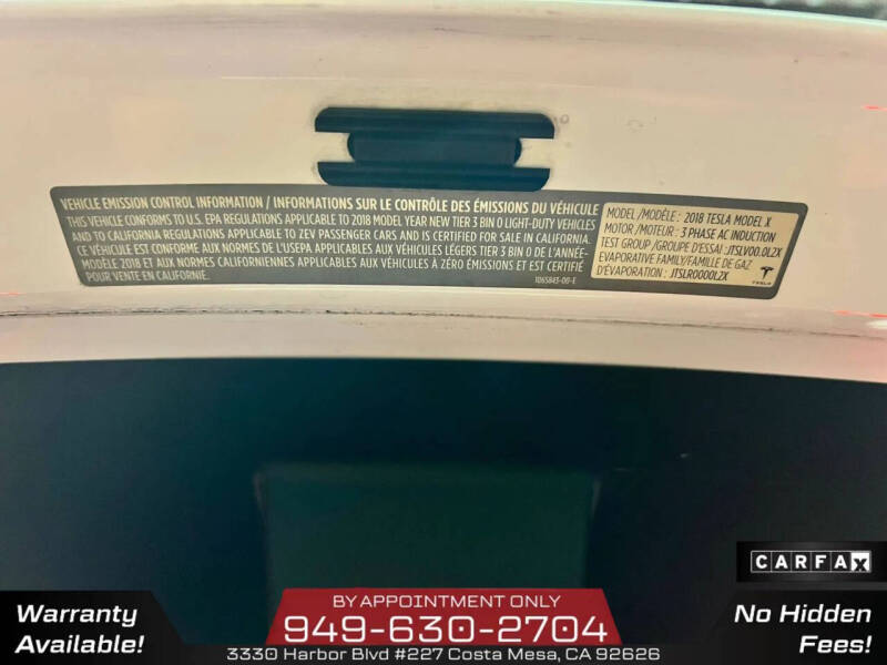 2018 Tesla Model X P100D